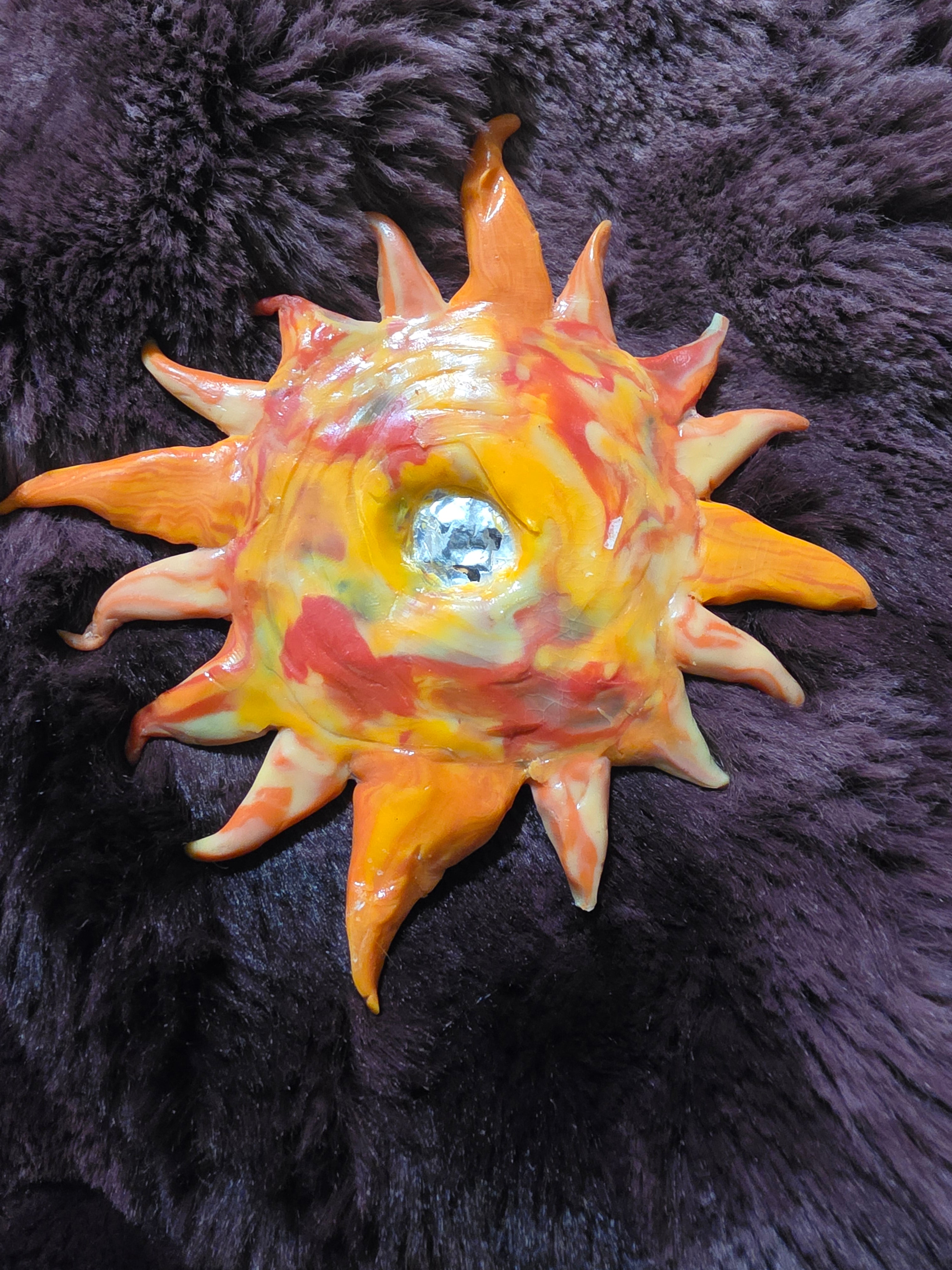 Sun incense burrner