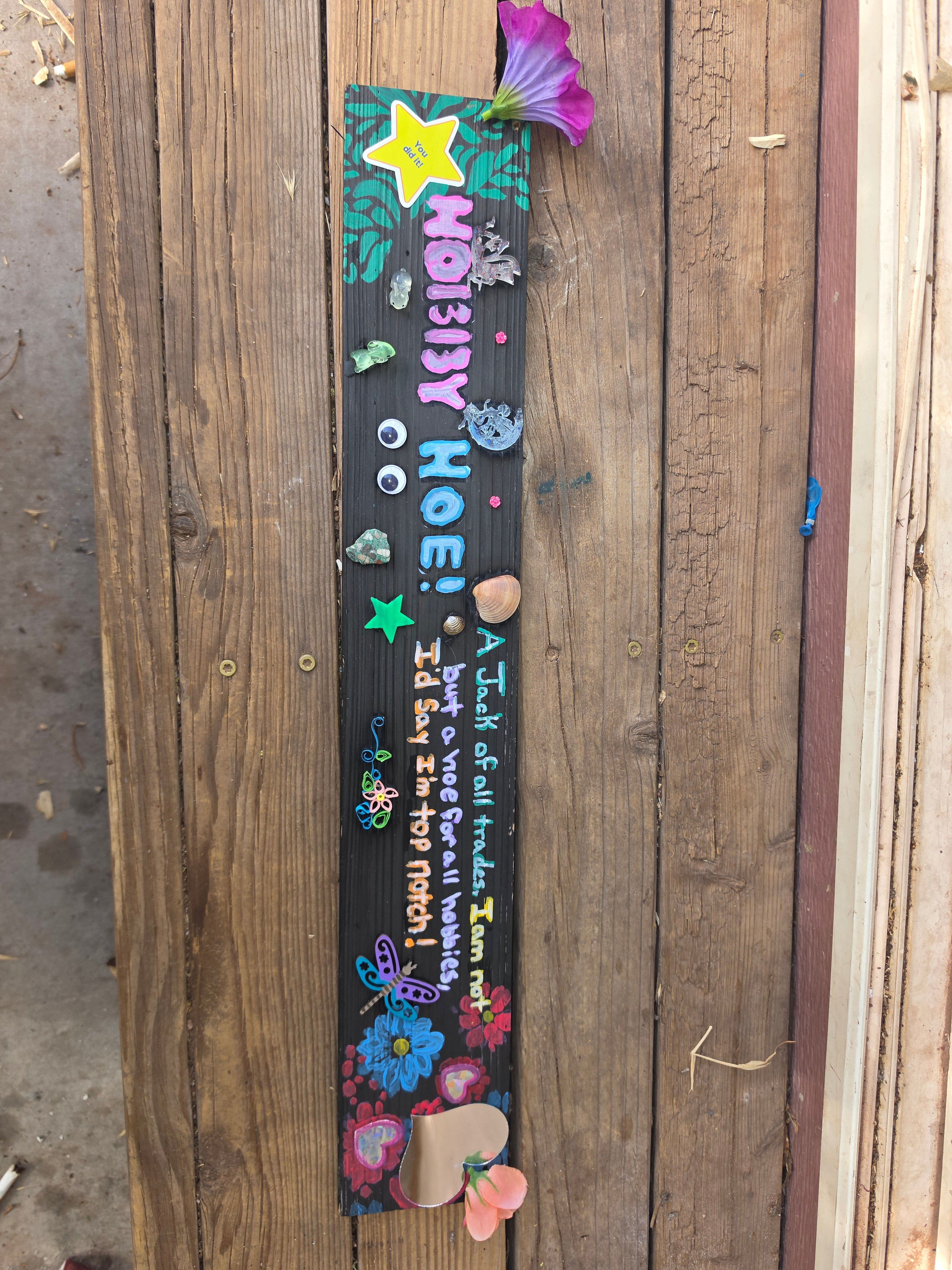 Hobby Hoe Sign
