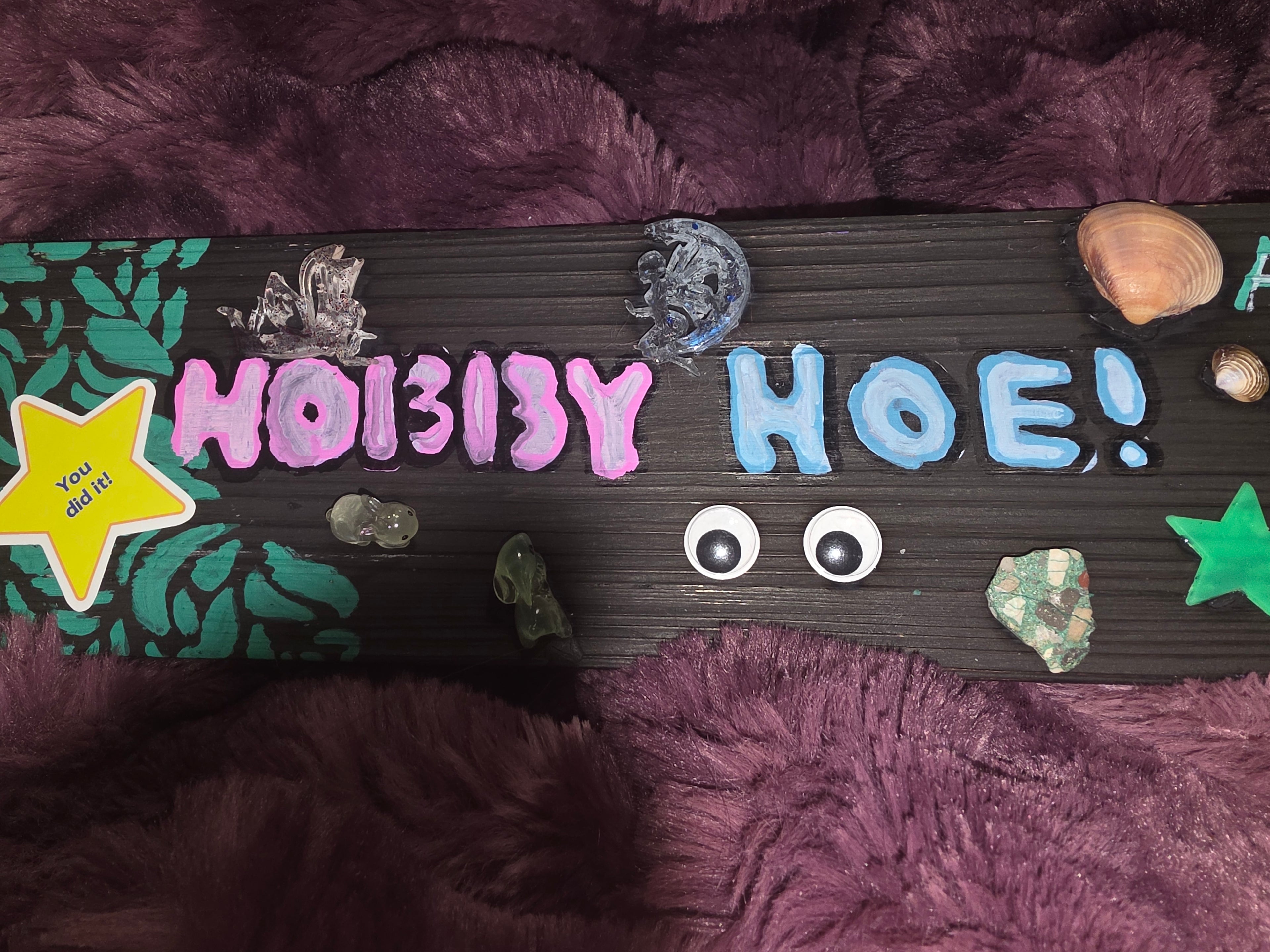 Hobby Hoe Sign
